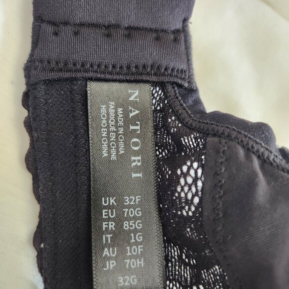 Natori Bra - black size 32G - Picture 2 of 2